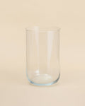 Epure Minimalist Glass Vase with Custom Label