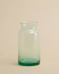 Luz Clear Hand-Blown Glass Cylinder Flower Vase
