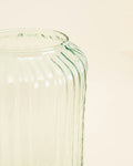 Opale Light-Infused Crystalline Glass Bouquet Vase