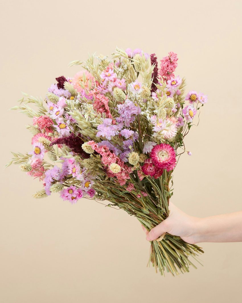 Antalya Warm Terracotta Dried Flower Bouquet