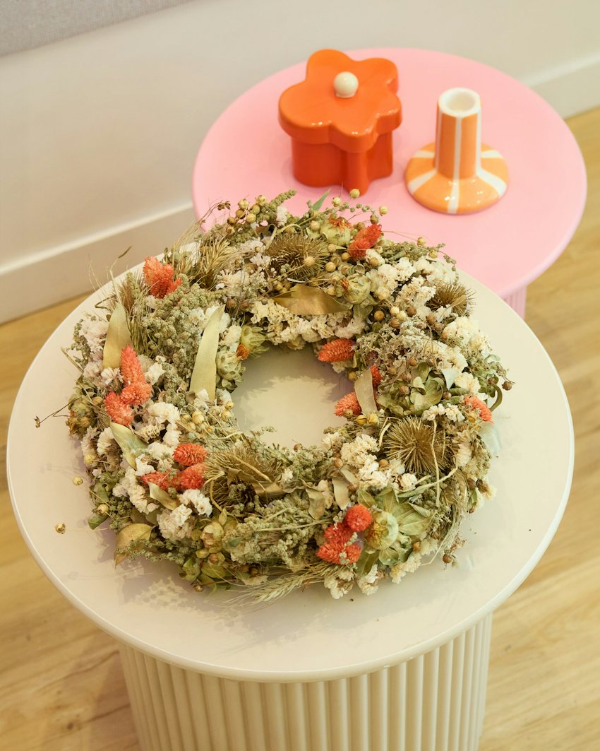 Ottawa Handcrafted Dried Flower Wall Wreath